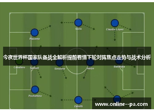 今夜世界杯国家队备战全解析提前看懂下轮对阵焦点走势与战术分析